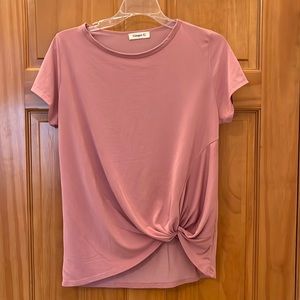 Ginger G t- shirt with side gather